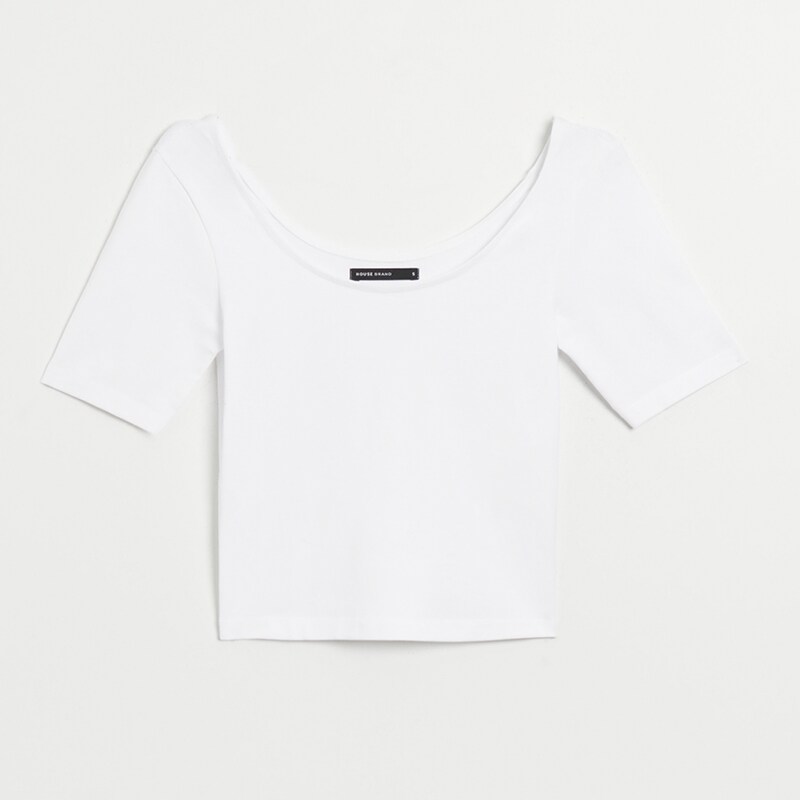 House - Tricou scurt - Alb