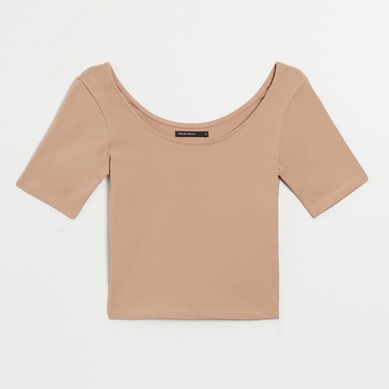 House - Tricou scurt - Bej