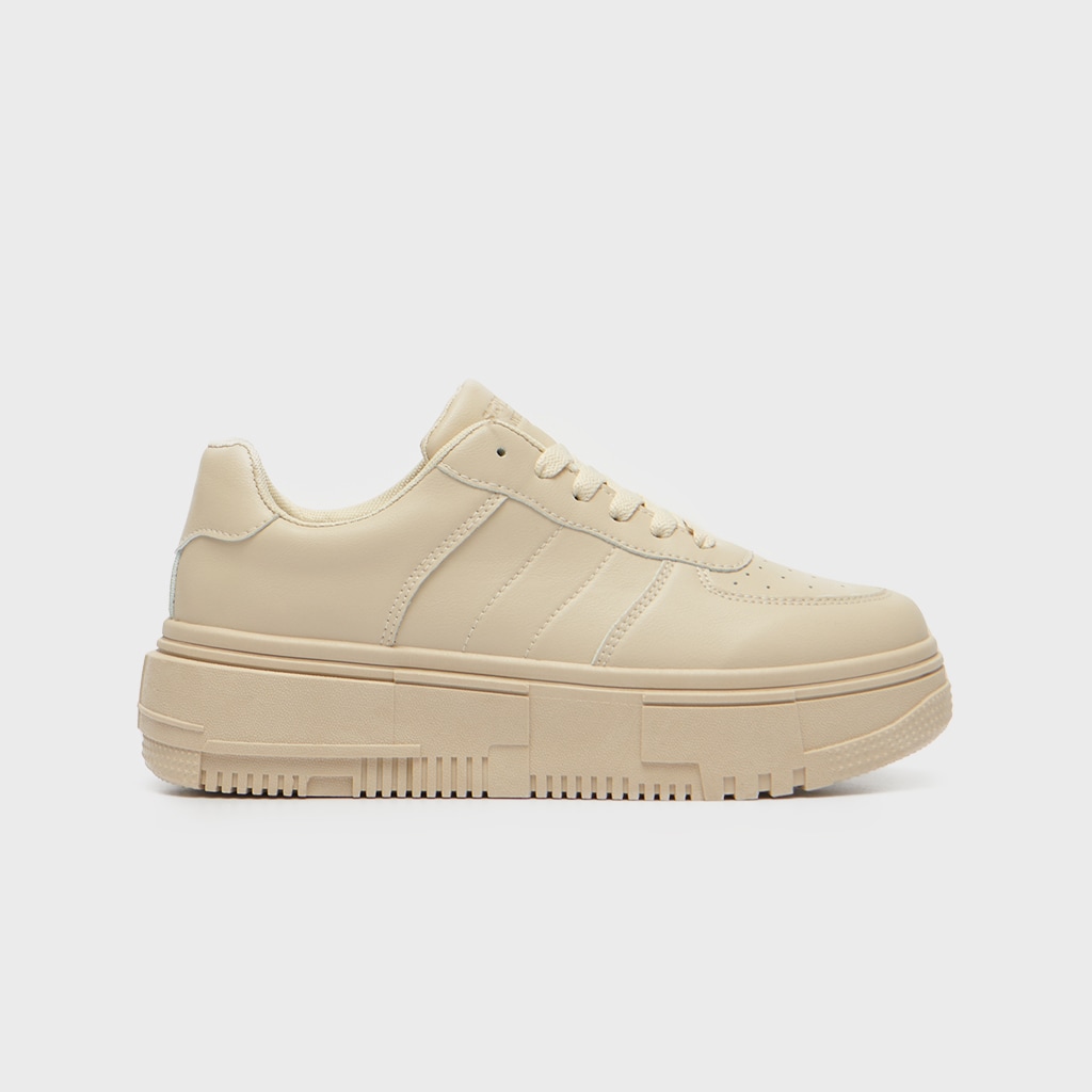House - pantofi sport din piele ecologică - ivory