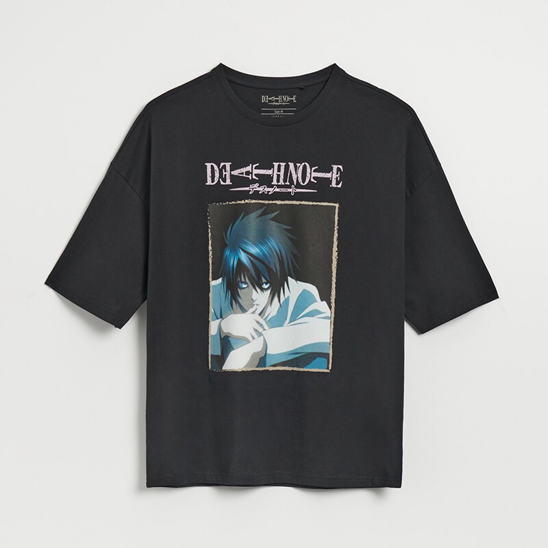 House - Tricou cu imprimeu Death Note - Negru