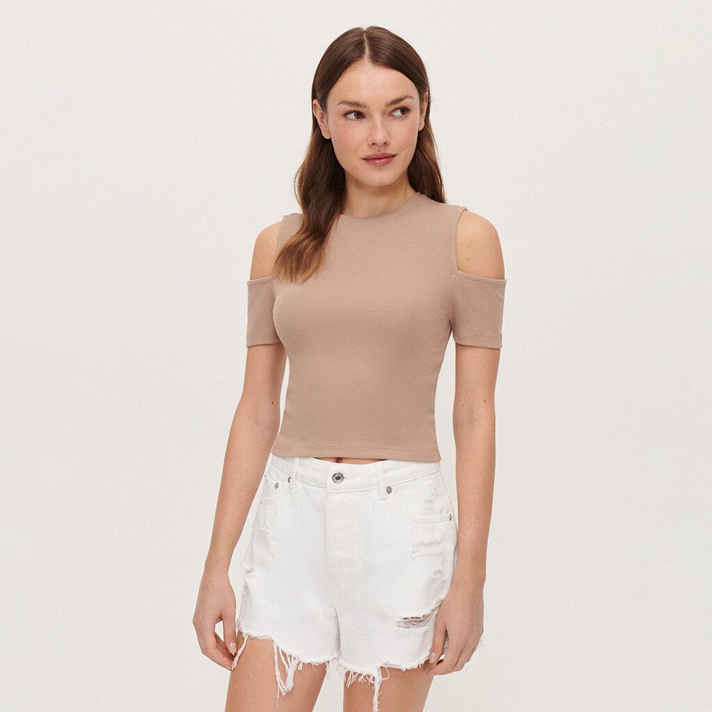 House - tricou - bej