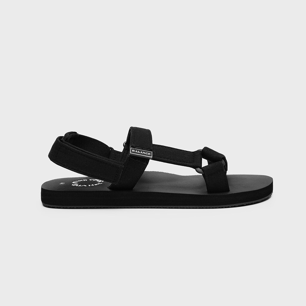 House - sandale cu prindere cu scai - negru
