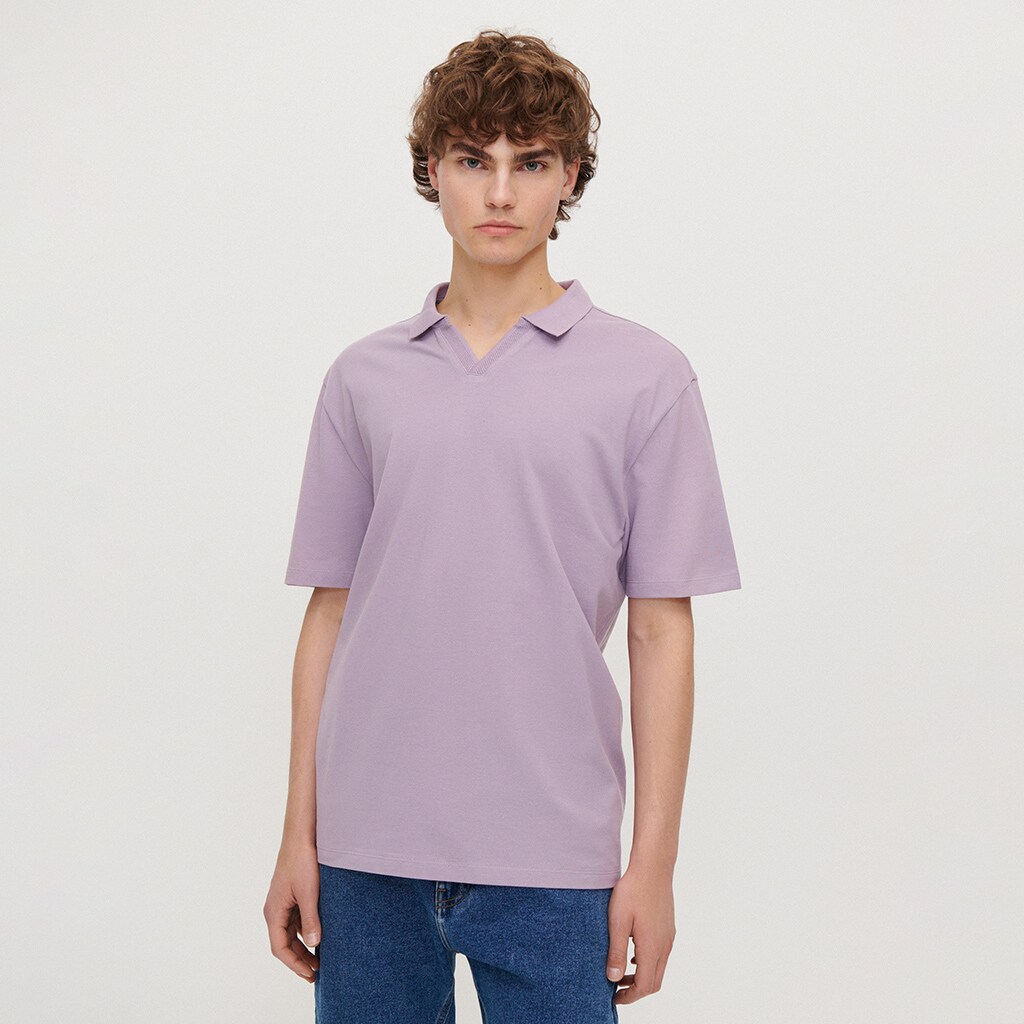 House - Tricou polo - Violet