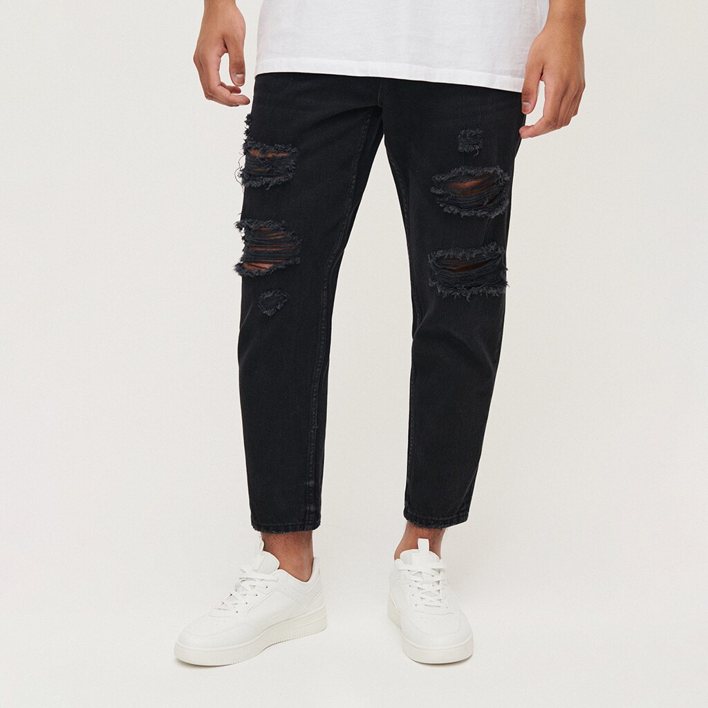 black denim