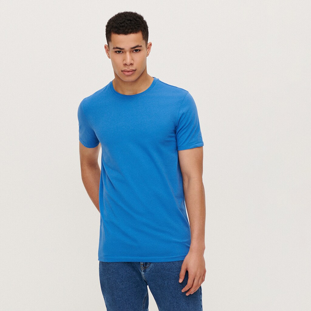 House - tricou mulat - albastru