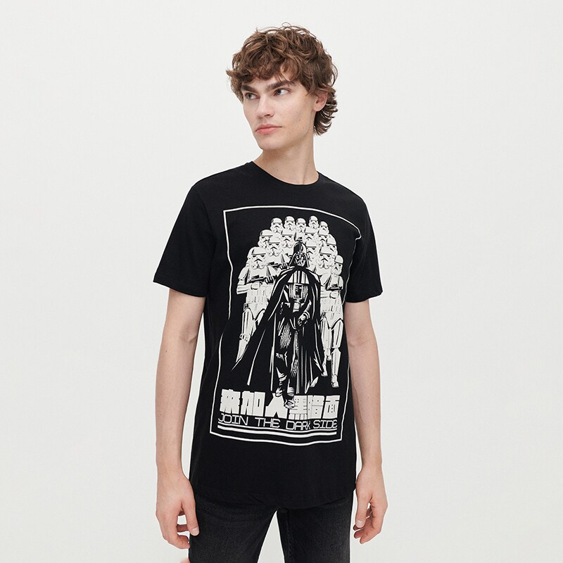 House - tricou cu imprimeu star wars - negru