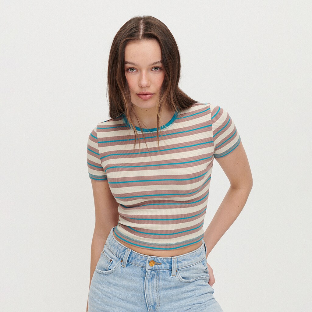 House - tricou mulat - turcoaz