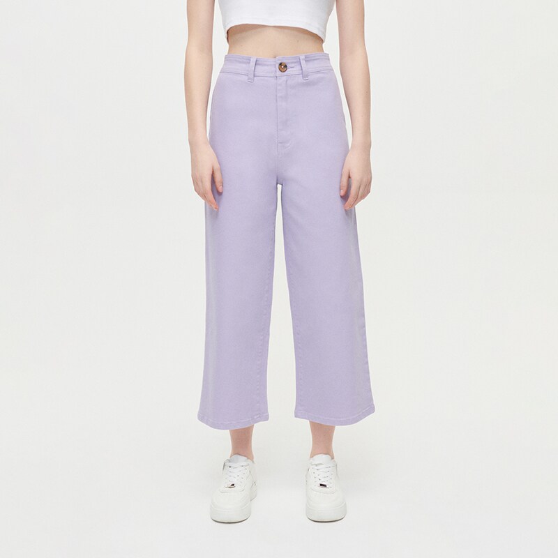 House - Fusta-pantalon din denim - Violet