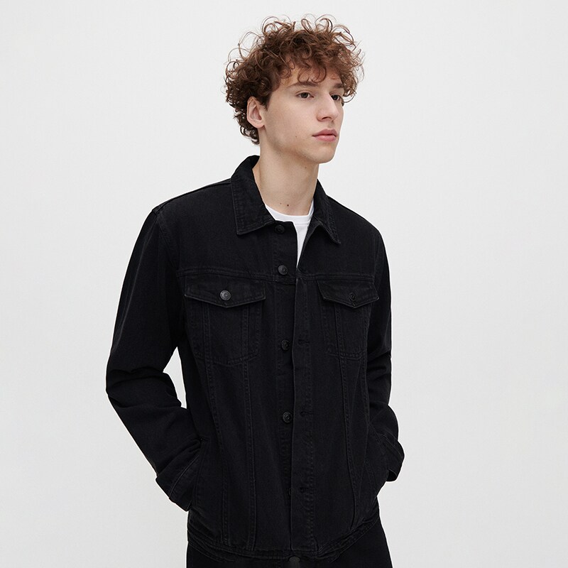 House - Geaca din denim - Negru