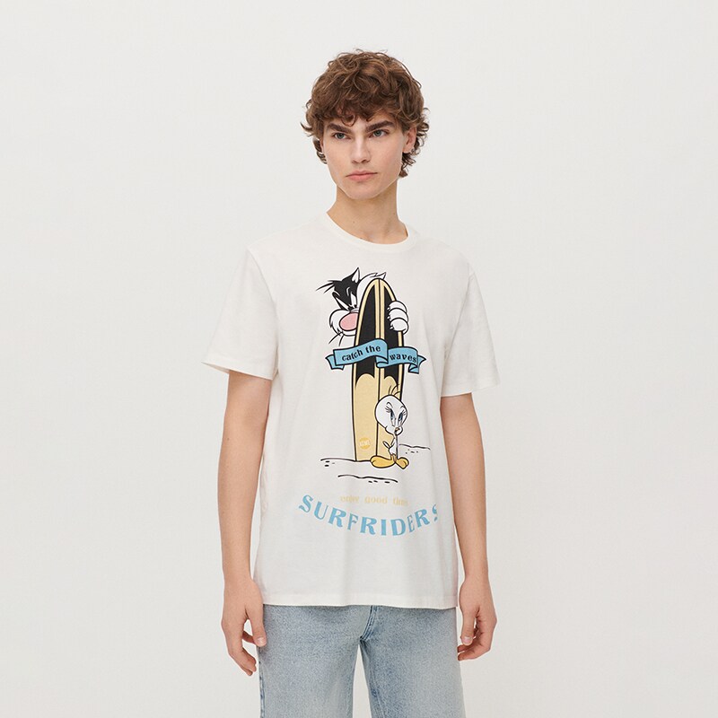 House - Tricou Looney Tunes - Ivory