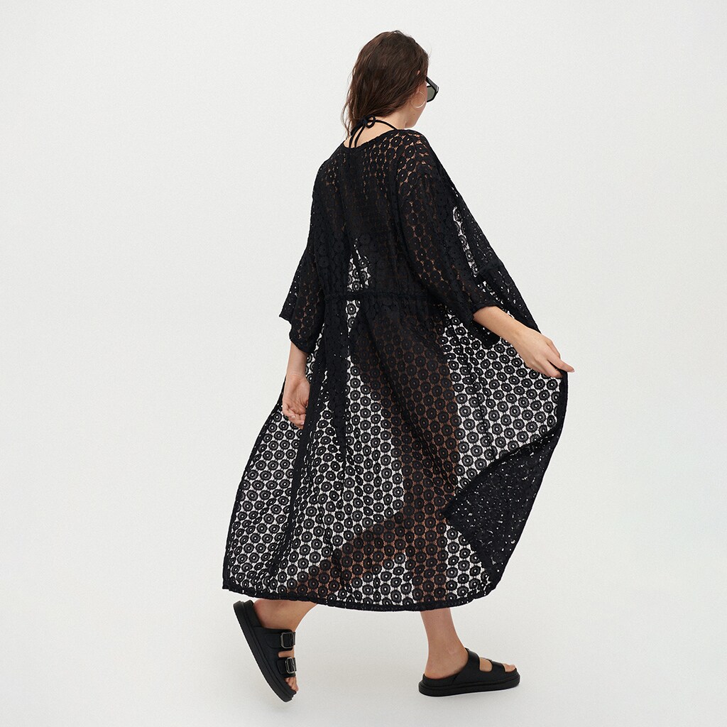 House - Poncho - Negru