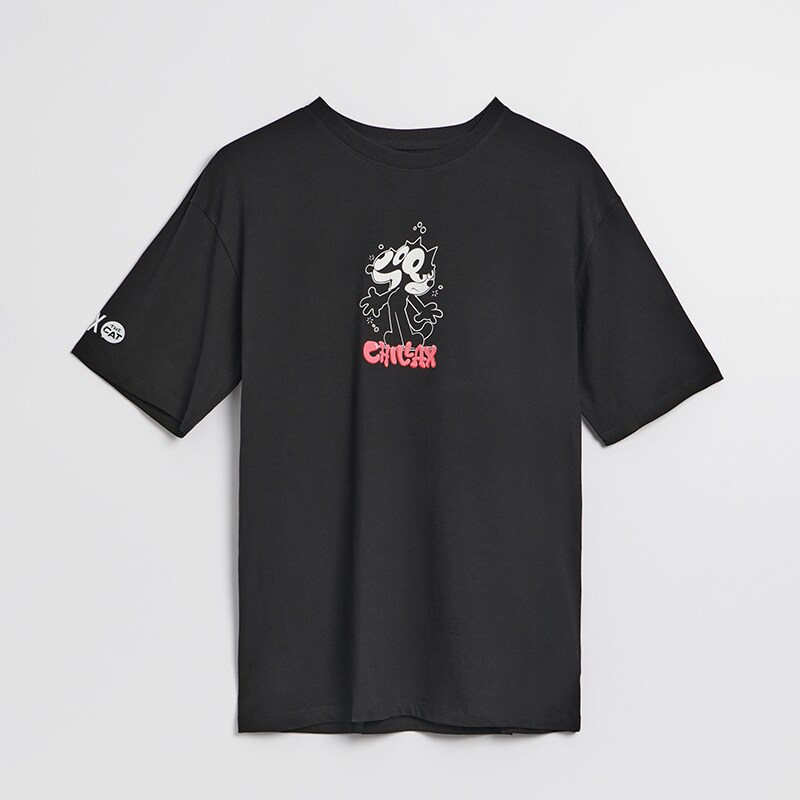 House - Tricou cu imprimeu Felix The Cat - Negru