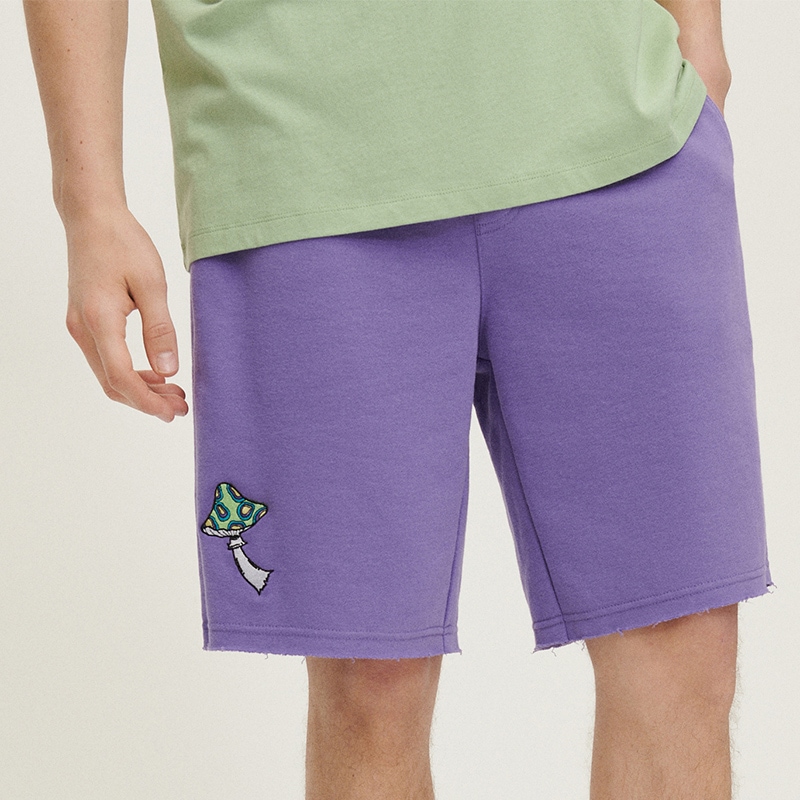 House - Športne kratke hlače s potiskom - Vijolična product
