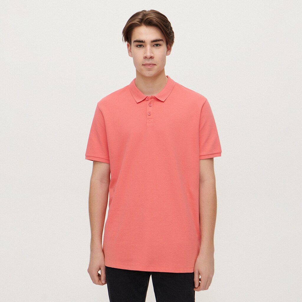 House - tricou polo - oranj