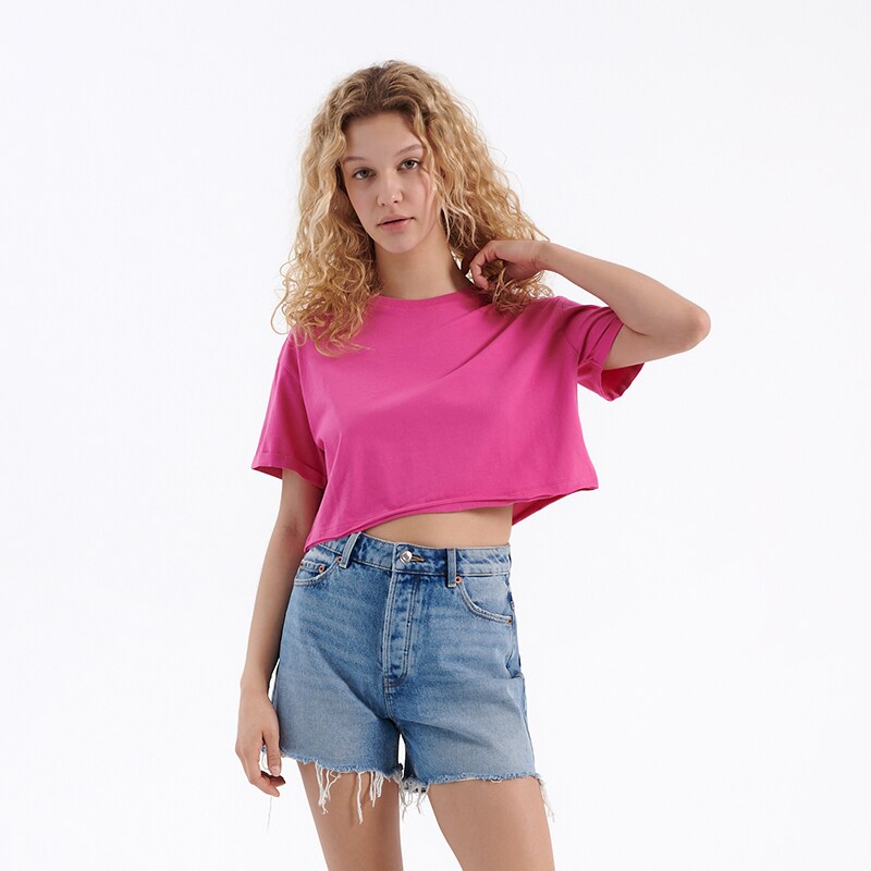 House - Tricou basic oversized - Roz