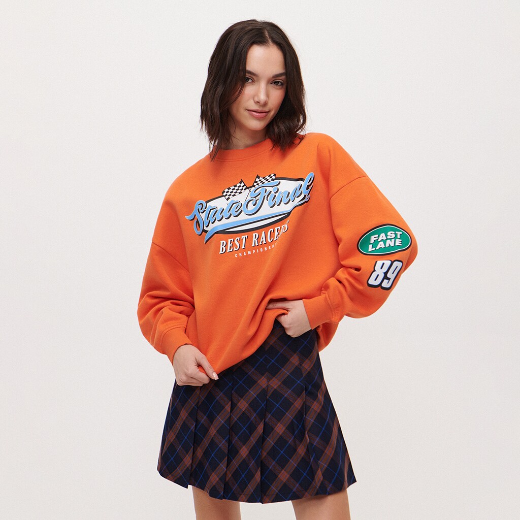 House - bluză sport - oranj