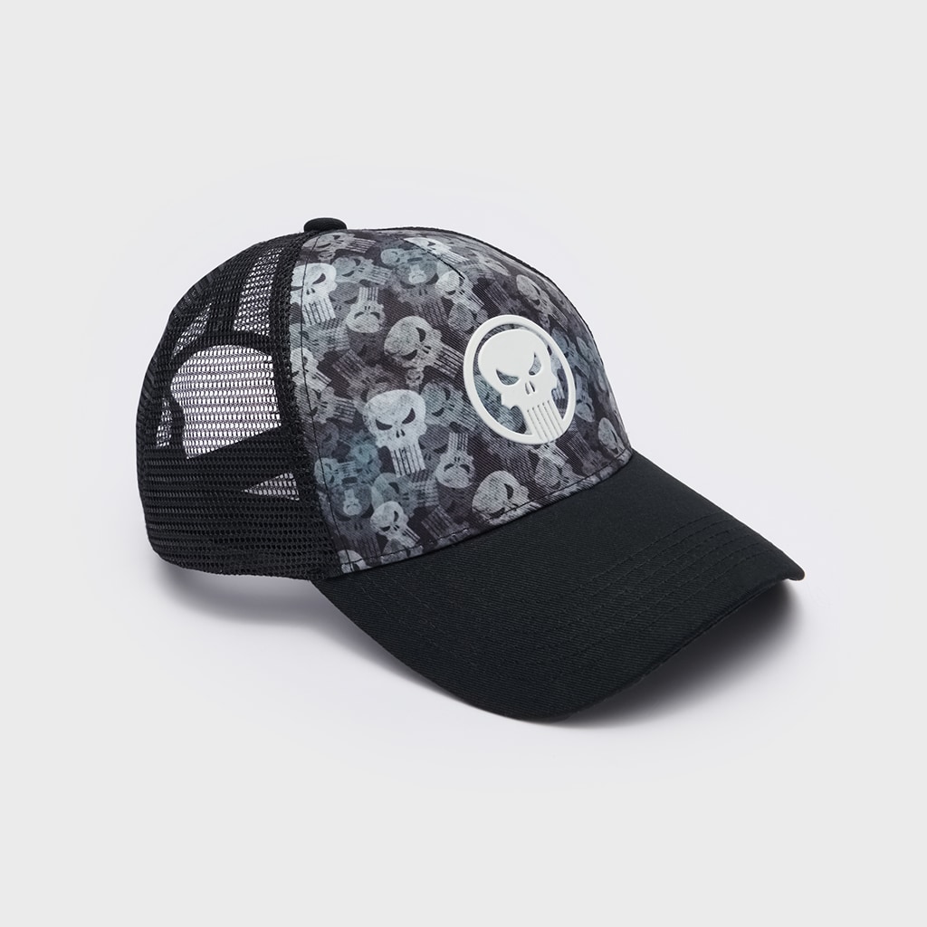 House - Șapcă trucker punisher - negru