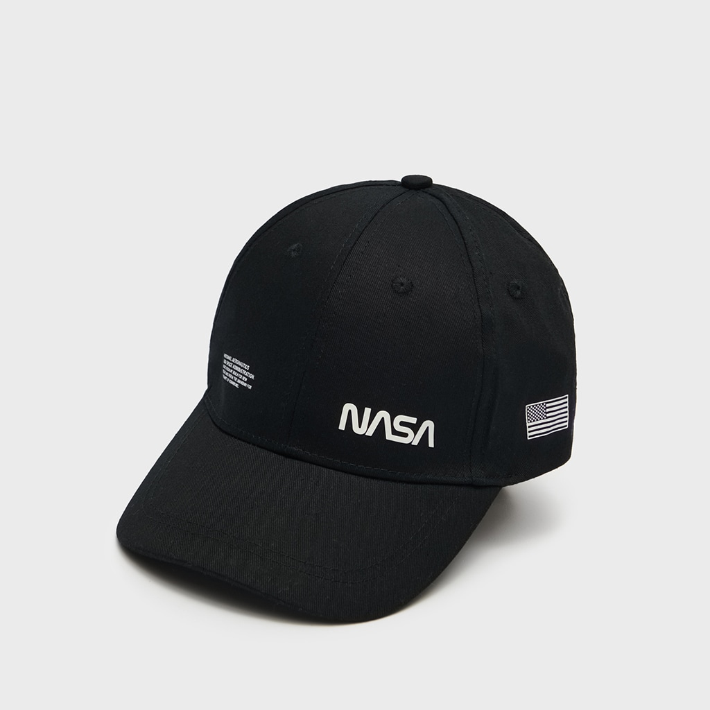 House - Șapcă de baseball nasa - negru