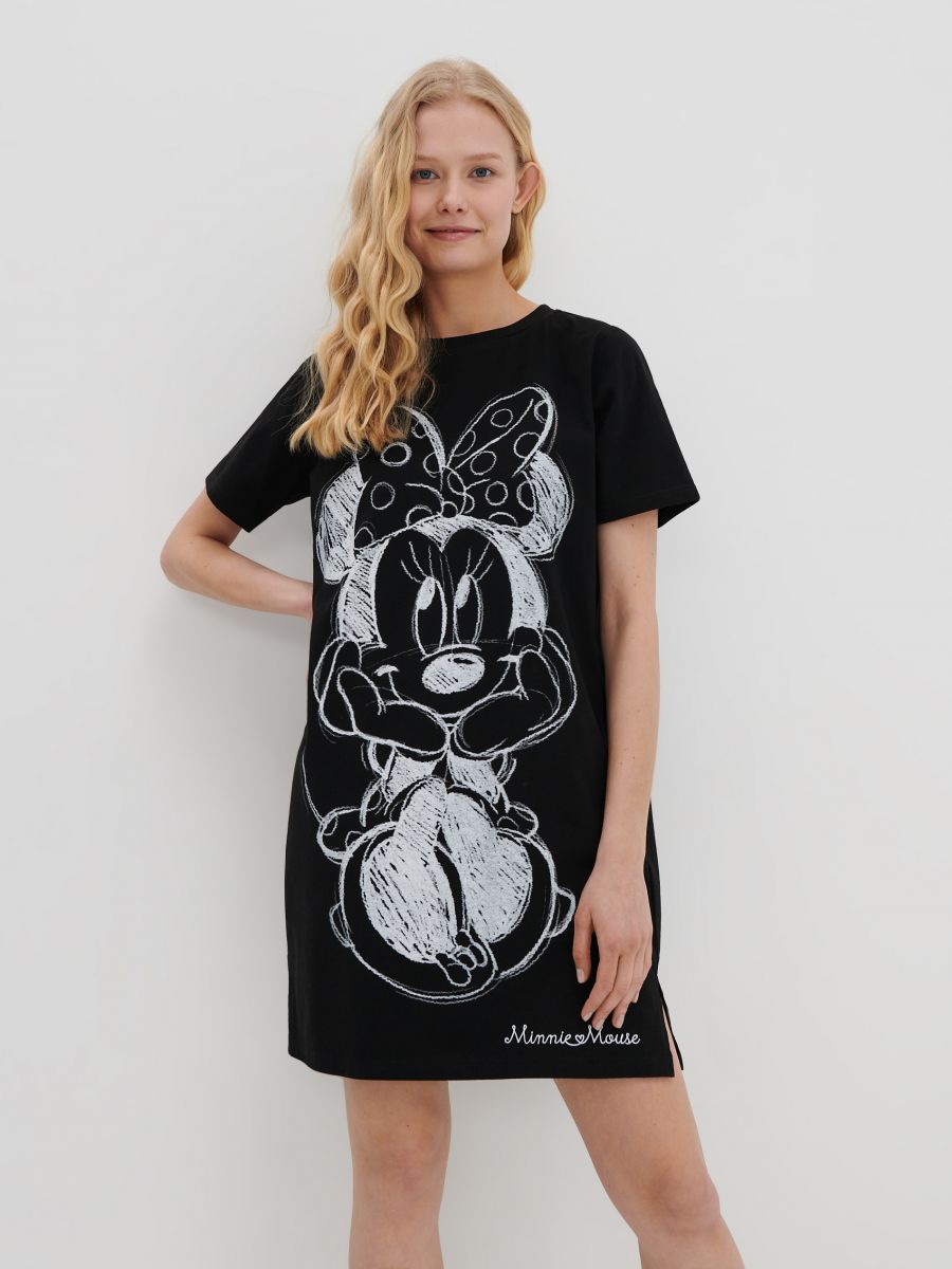 Beg Apple Deformation Rochie tip tricou Mickey Mouse, HOUSE, 0494H-99X