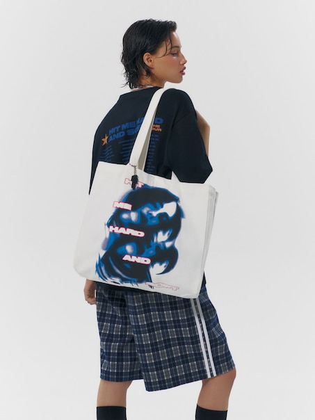 Puuvillane kott Billie Eilish