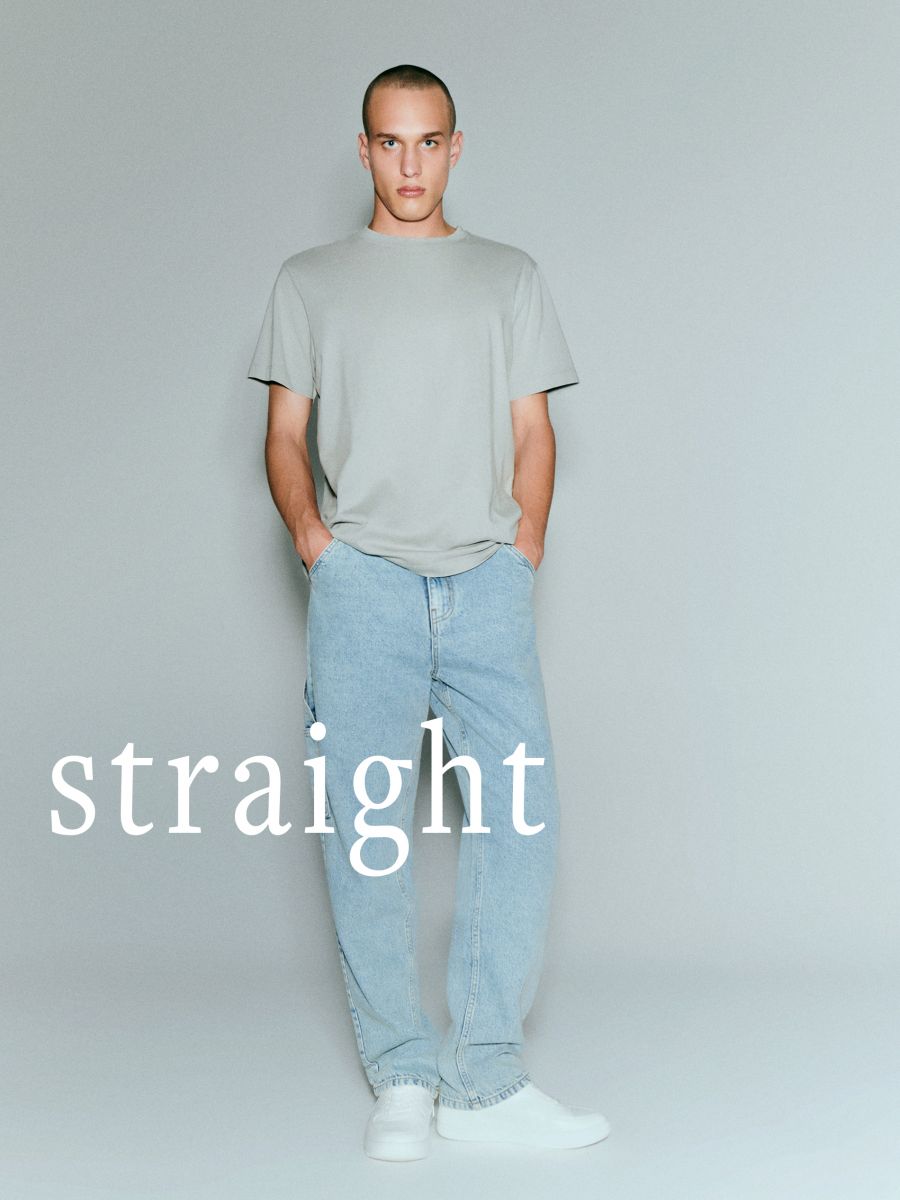 Джинси straight Колір blue jeans HOUSE 0711Y55J