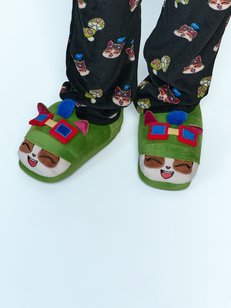 Papuče z umělé kožešiny Teemo League of Legends