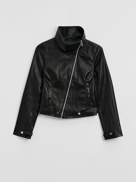 Kunstlederjacke