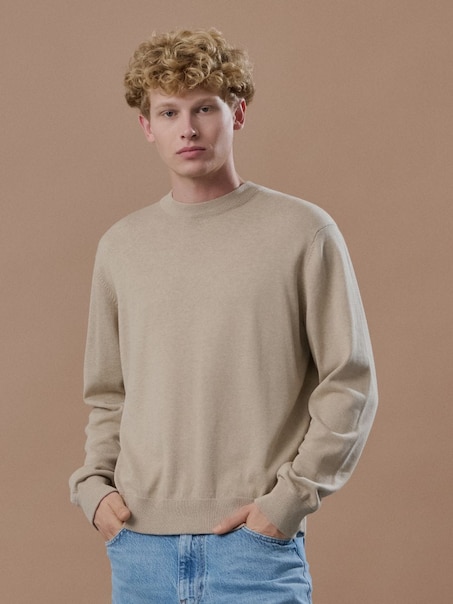 Джемпер з високим вмістом бавовни