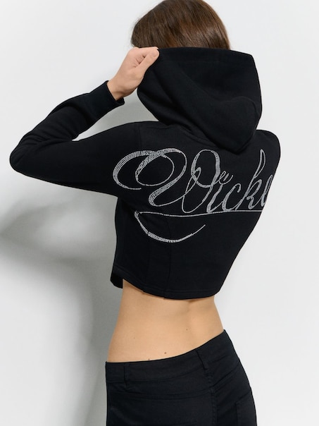 Худі з принтом Wicked