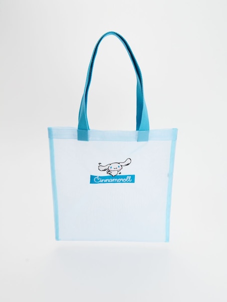Niebieska torba shopper z motywem Cinnamoroll