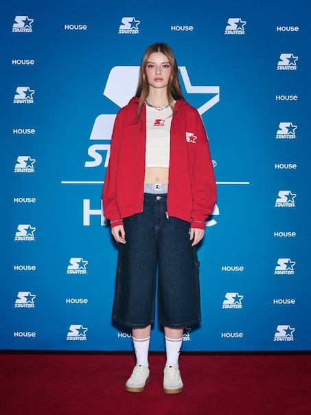 Džínové kraťasy bermudy Starter