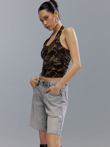 Дънкови бермуди