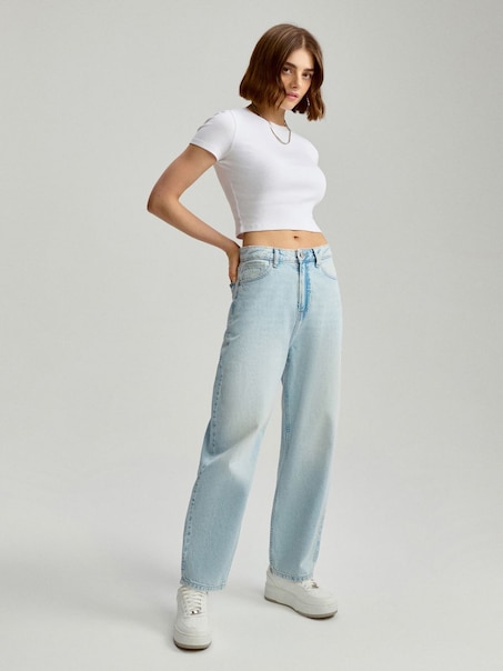Balloon fit farmerke