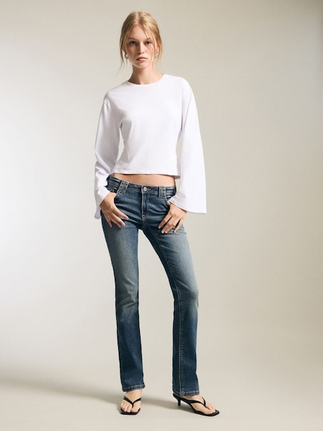 Джинси slim з низькою посадкою