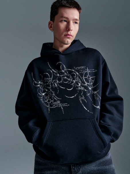 Duks sa kapuljačom i printom