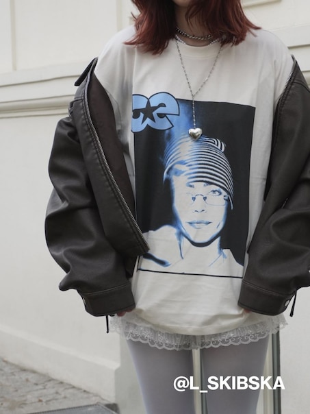 Trükisega T-särk Billie Eilish