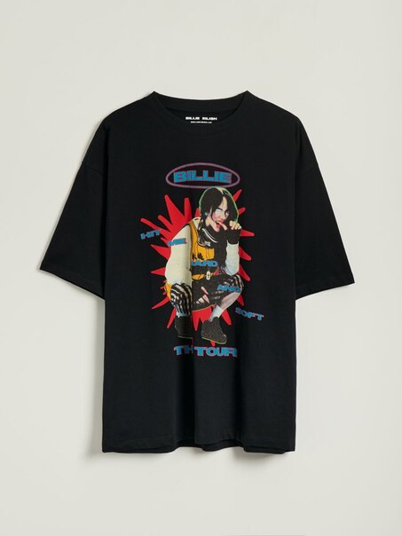 Majica s potiskom Billie Eilish