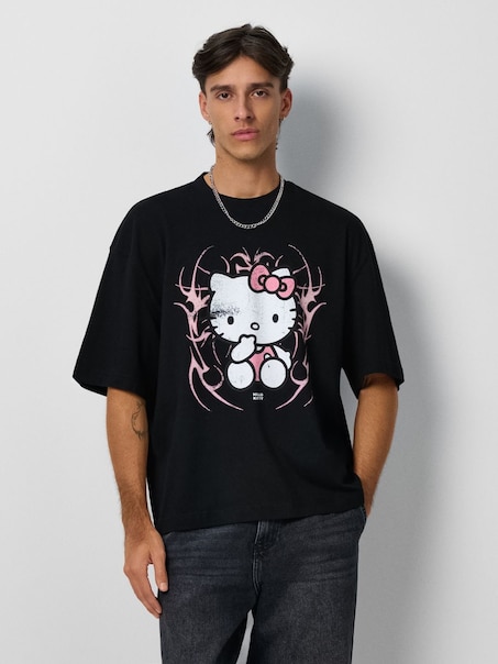 Футболка з принтом Hello Kitty
