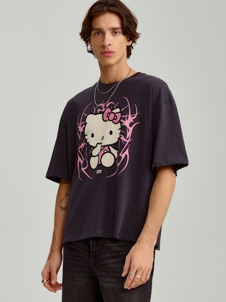 Футболка з принтом Hello Kitty