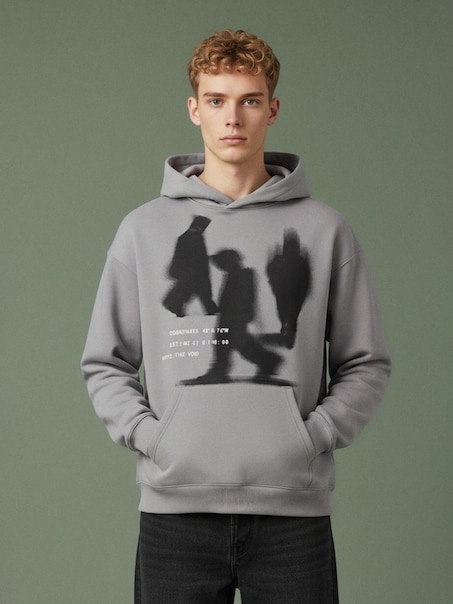 Худі з принтом