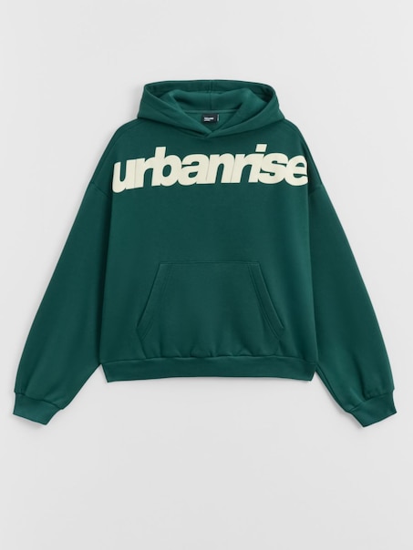 Trükisega kapuutsiga dressipluus