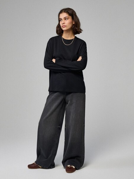 Джинси wide leg