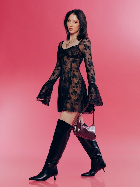 Чоботи на підборах