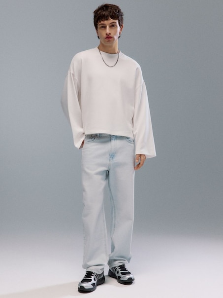 Jeansy loose fit