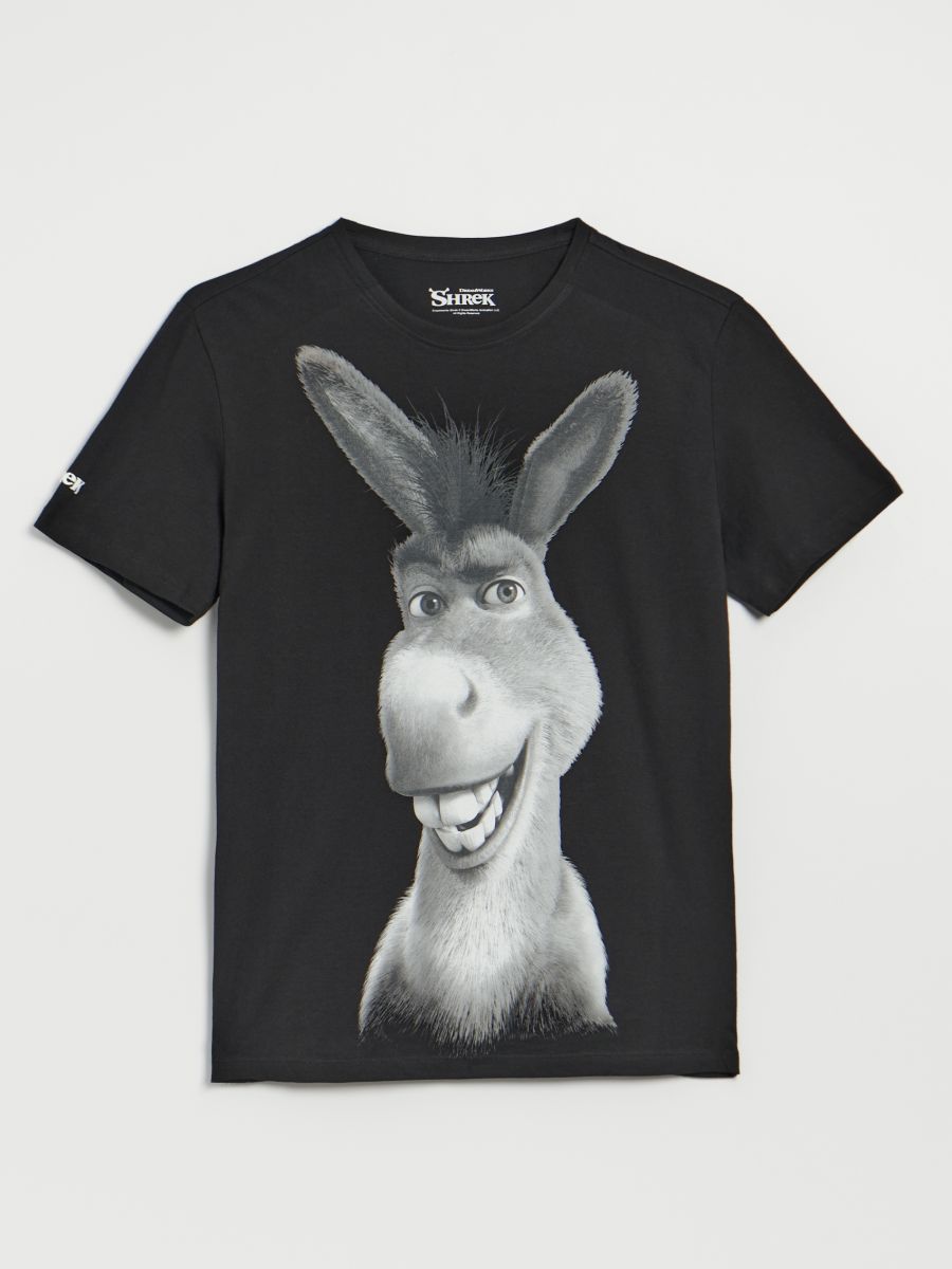 Camiseta Shrek Color negro HOUSE 4376G99X