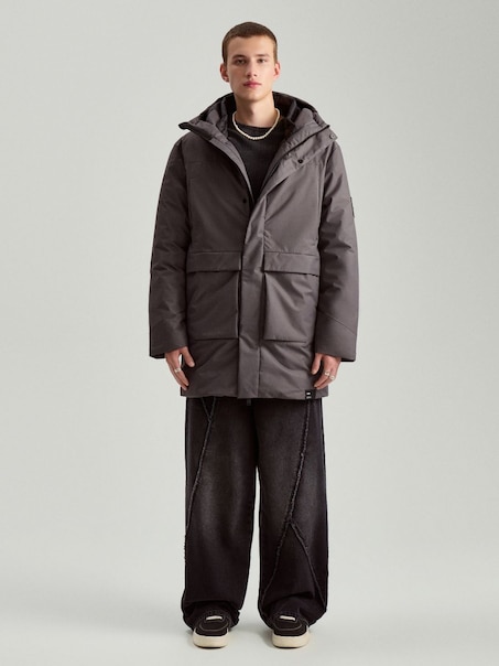 Палто с качулка