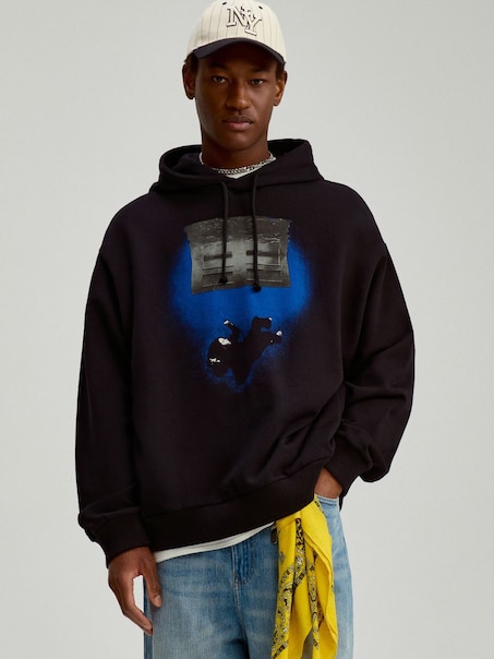 Sudadera con capucha e impresión Billie Eilish Hit Me Hard and Soft