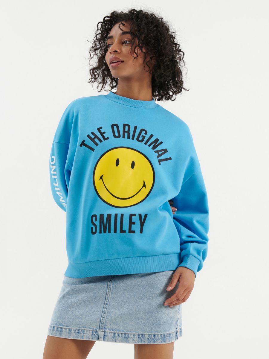 Oversized sweatshirt Smiley®, HOUSE 
