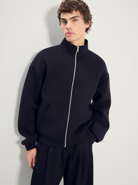 Mikina na zip se stojáčkem