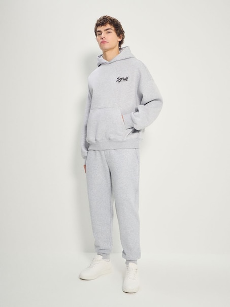 Dresowe joggery regular fit basic szare